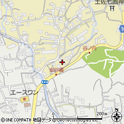 高知県高知市北秦泉寺18周辺の地図
