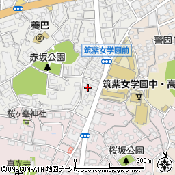赤坂ラテ周辺の地図