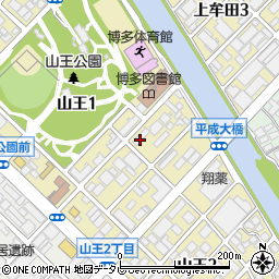 セキセイ株式会社　福岡営業所周辺の地図