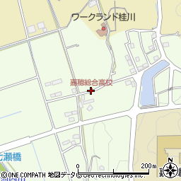 嘉穂総合高校周辺の地図