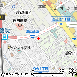 ちくぎんリース株式会社　福岡支店周辺の地図