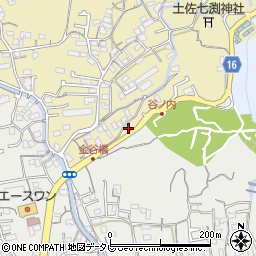 高知県高知市北秦泉寺30-7周辺の地図
