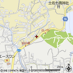 高知県高知市北秦泉寺30-6周辺の地図