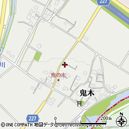 福岡県豊前市鬼木378周辺の地図