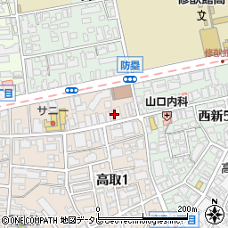 池田補聴器株式会社　福岡店周辺の地図