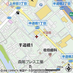 日産自動車販売株式会社福岡支社周辺の地図