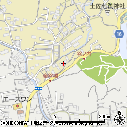 高知県高知市北秦泉寺28-3周辺の地図