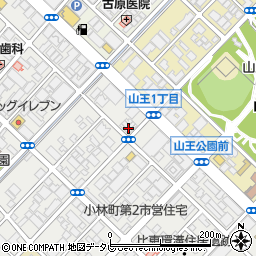 クリナップ株式会社　九州支店周辺の地図
