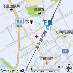 和歌山県東牟婁郡那智勝浦町下里832-2周辺の地図
