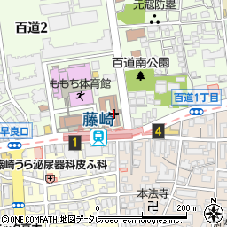 福岡市役所　早良区役所保護課管理係周辺の地図