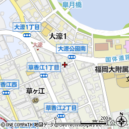 あなぶきパーク草香江５３６駐車場周辺の地図