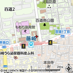 福岡市早良区役所周辺の地図