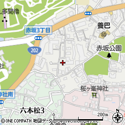 ロワール赤坂周辺の地図