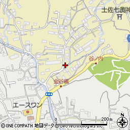 高知県高知市北秦泉寺73-3周辺の地図
