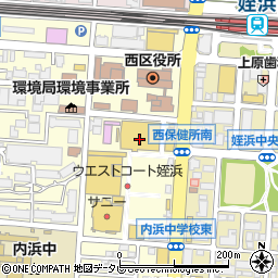 串カツ田中　ウエストコート姪浜店周辺の地図