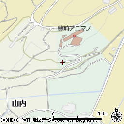 福岡県豊前市才尾450-2周辺の地図