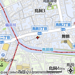 セブンイレブン福岡鳥飼１丁目店周辺の地図