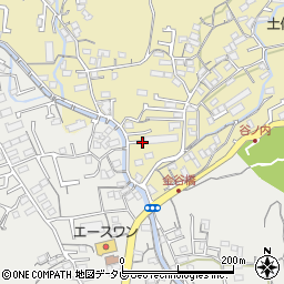 高知県高知市北秦泉寺93-3周辺の地図