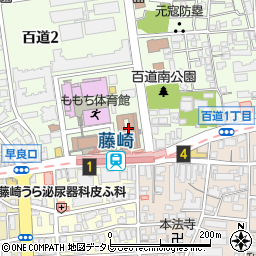福岡市役所　早良区役所企画課企画係周辺の地図