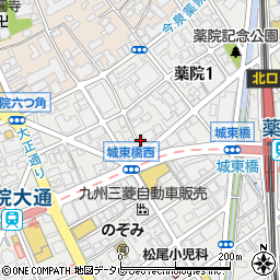 川北電気工業株式会社　九州支社周辺の地図