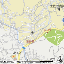 高知県高知市北秦泉寺73-2周辺の地図