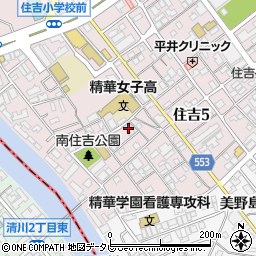 船島ネーム刺繍店周辺の地図