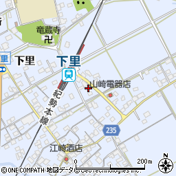 和歌山県東牟婁郡那智勝浦町下里684周辺の地図