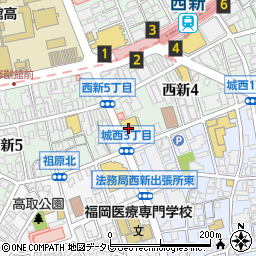 ベスト電器福岡西新店周辺の地図