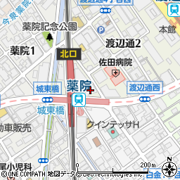 ＰＬ教団福岡中央教会周辺の地図