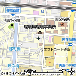 福岡市立姪浜幼稚園周辺の地図