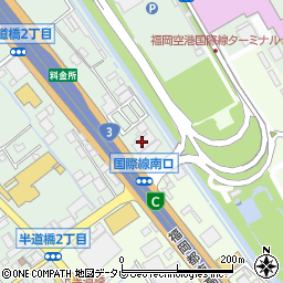 日産部品九州販売福岡店周辺の地図