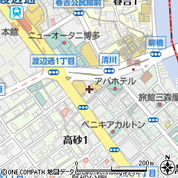 株式会社白子　福岡支店周辺の地図