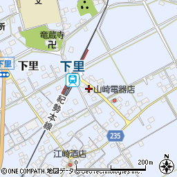 和歌山県東牟婁郡那智勝浦町下里684-1周辺の地図