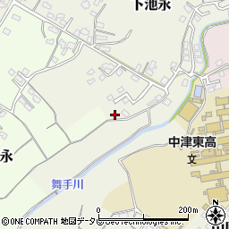 大分県中津市下池永1056周辺の地図