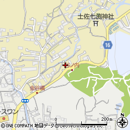 高知県高知市北秦泉寺39-4周辺の地図
