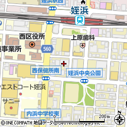 福岡銀行姪浜ビル周辺の地図