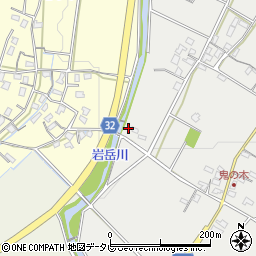 福岡県豊前市鬼木202周辺の地図