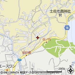 高知県高知市北秦泉寺68周辺の地図