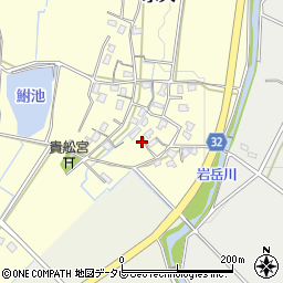 福岡県豊前市永久620周辺の地図