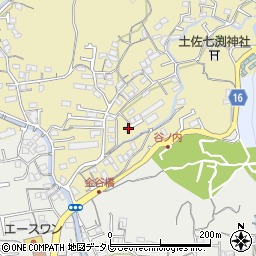 高知県高知市北秦泉寺68-3周辺の地図
