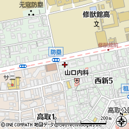 福岡愛林有限会社周辺の地図