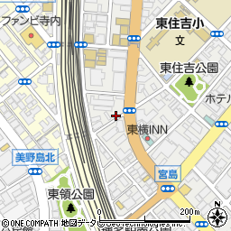 宮崎金物店周辺の地図