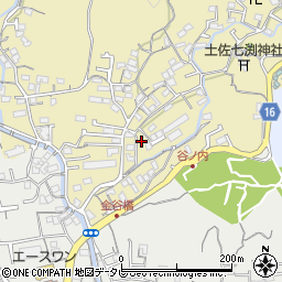 高知県高知市北秦泉寺69周辺の地図