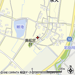 福岡県豊前市永久362周辺の地図