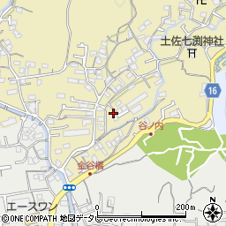 高知県高知市北秦泉寺68-2周辺の地図