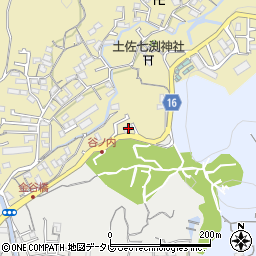 高知県高知市北秦泉寺827-22周辺の地図
