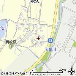 福岡県豊前市永久602周辺の地図