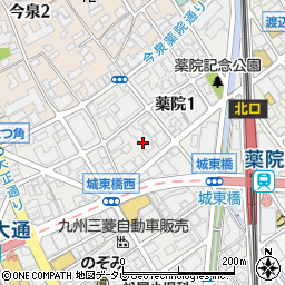 九州大淀化工株式会社周辺の地図