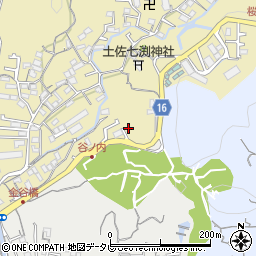 高知県高知市北秦泉寺827-11周辺の地図
