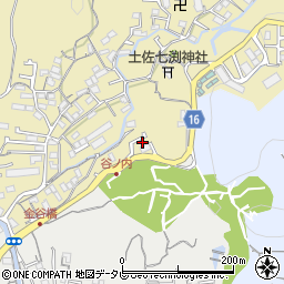 高知県高知市北秦泉寺827-18周辺の地図
